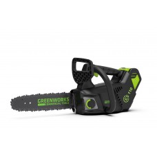 Motosega professionale da potatura a batteria GREENWORKS GD40TCS pacchetto completo di 2 batterie 40V 2.0 Ah (G40B2) e caricabatteria (G40UC) SPEDIZIONE GRATUITA